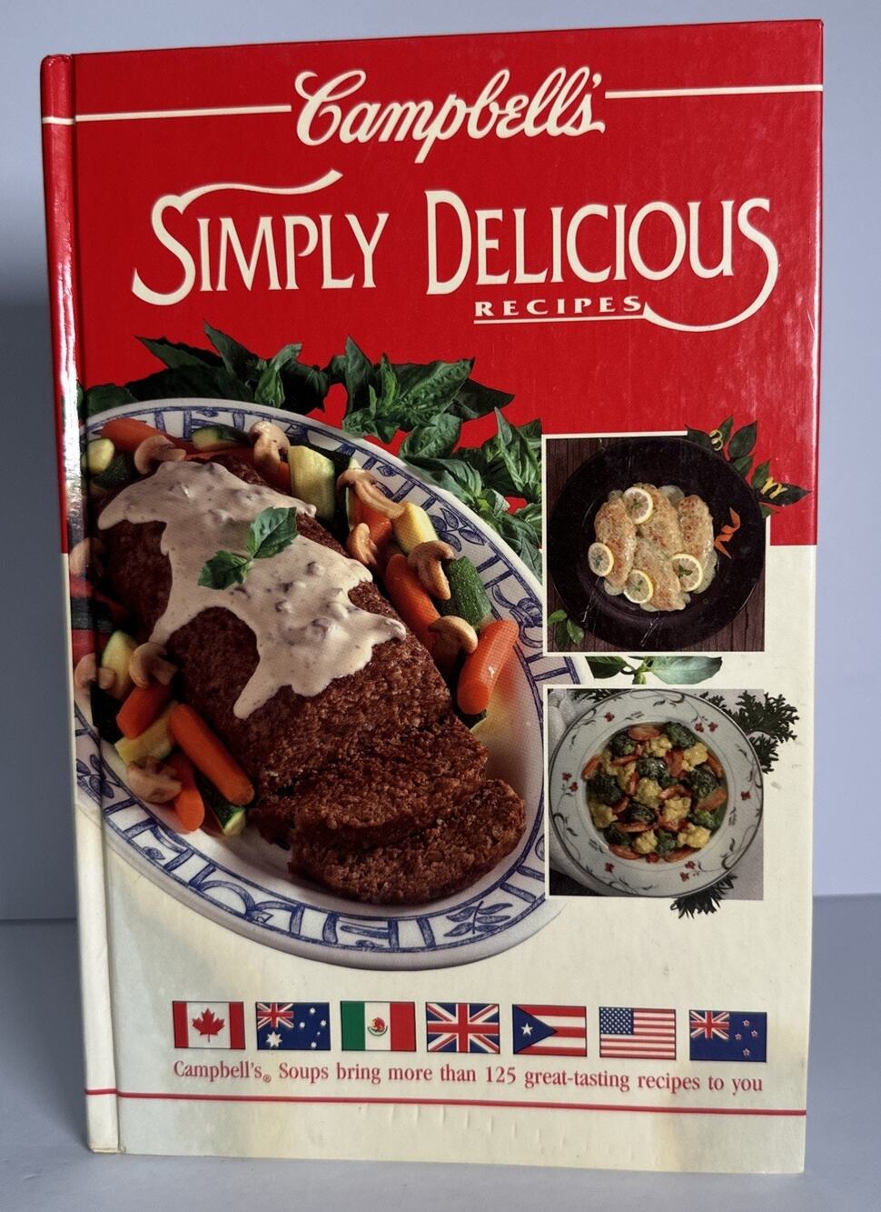 Campbell's Simply Delicious Recipes by Angela Rahaniotis (1992, Hardcover)